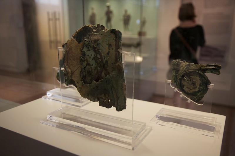 Close Up Photo of The Antikythera Mechanism, a Hellenistic astronomical computer