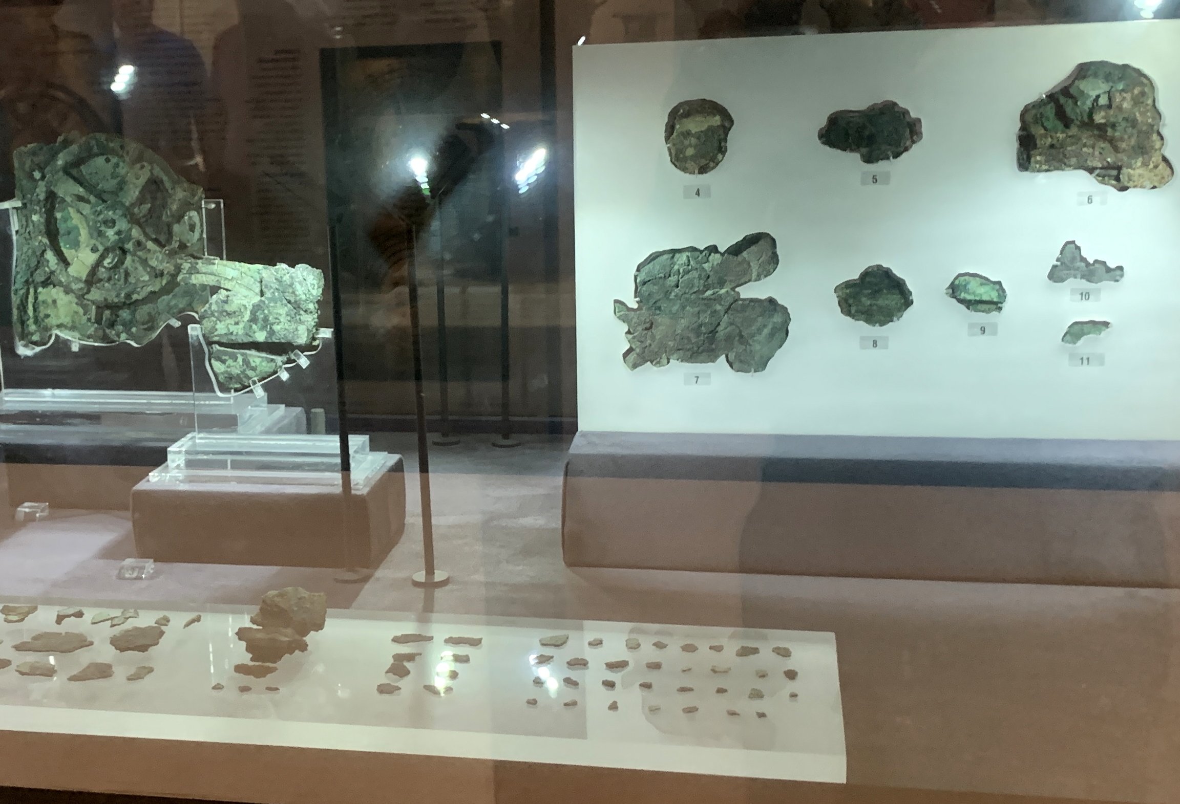 Close Up Photo of The Antikythera Mechanism, a Hellenistic astronomical computer