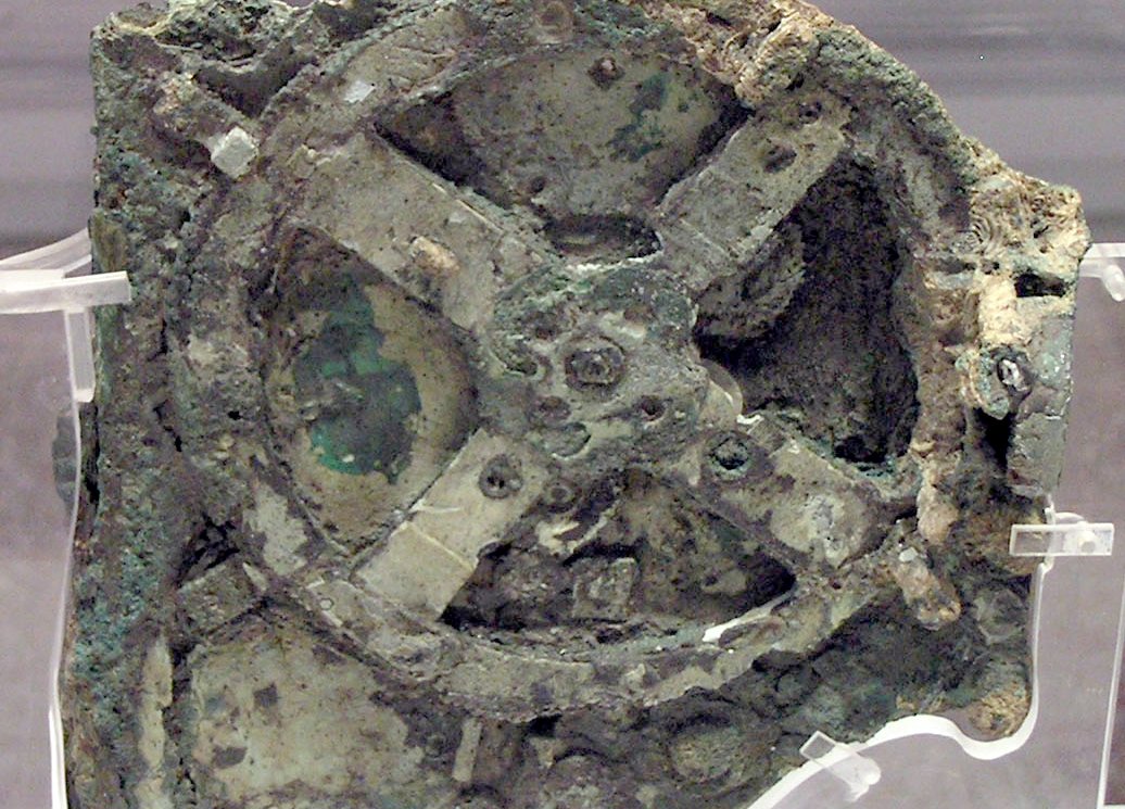 Close Up Photo of The Antikythera Mechanism, a Hellenistic astronomical computer
