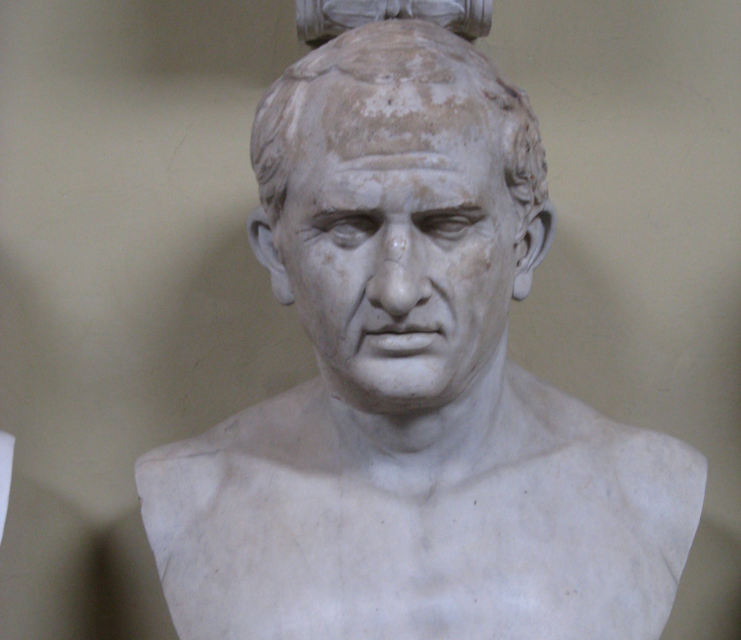 Close Up Photo of Cicero Marble Bust, Renaissance copy