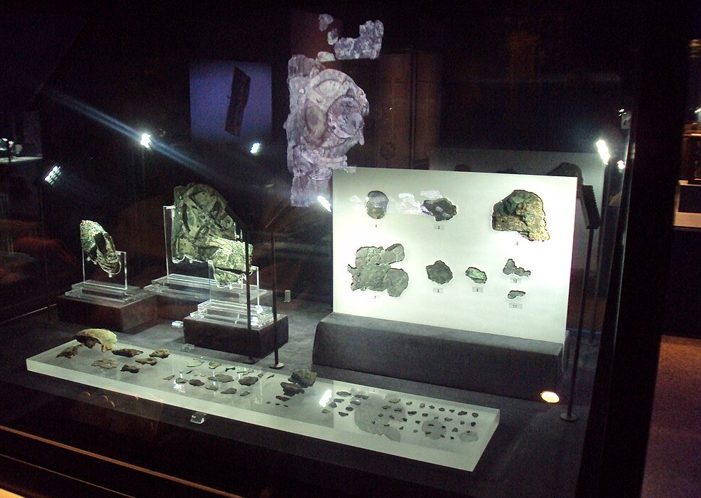 Close Up Photo of The Antikythera Mechanism, a Hellenistic astronomical computer