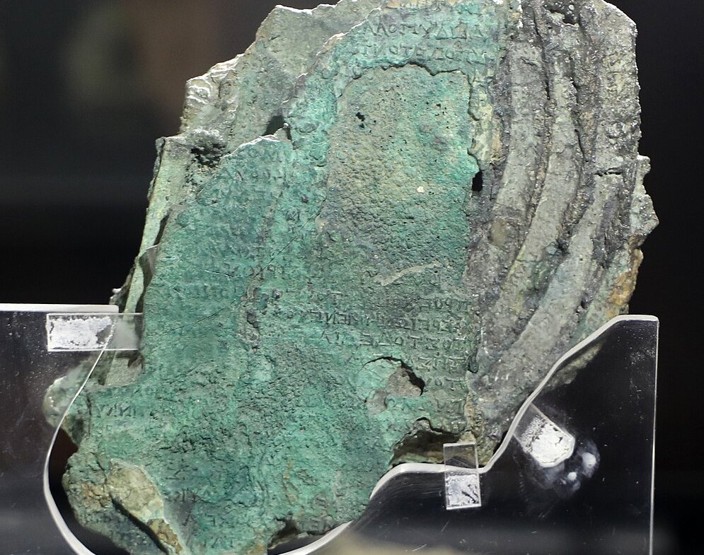 Close Up Photo of The Antikythera Mechanism, a Hellenistic astronomical computer