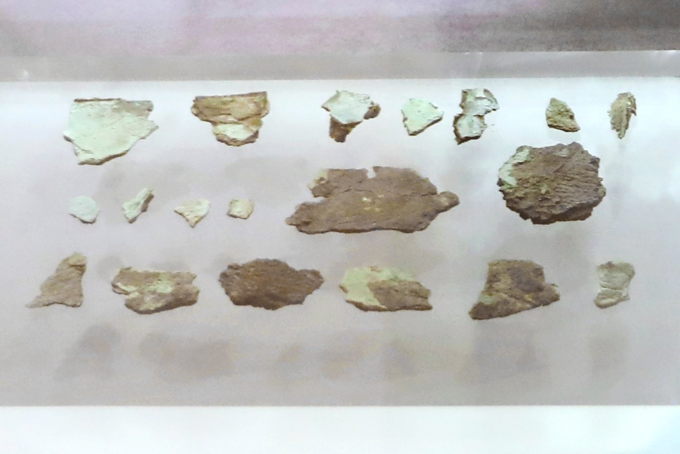 Close Up Photo of The Antikythera Mechanism Fragments