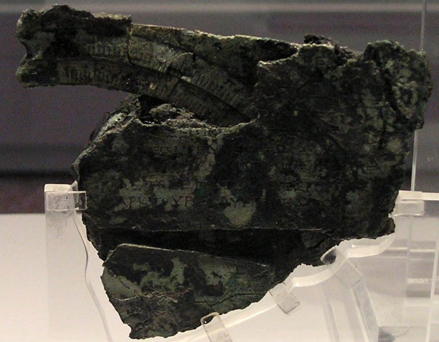 Close Up Photo of The Antikythera Mechanism, a Hellenistic astronomical computer