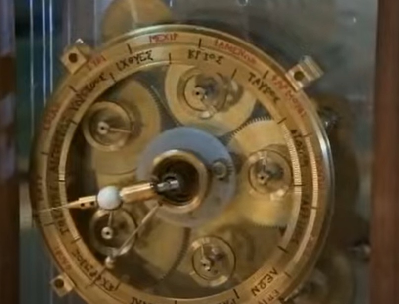 A visually captivating still taken from a pivotal moment in the documentary film Star Clock (2011)