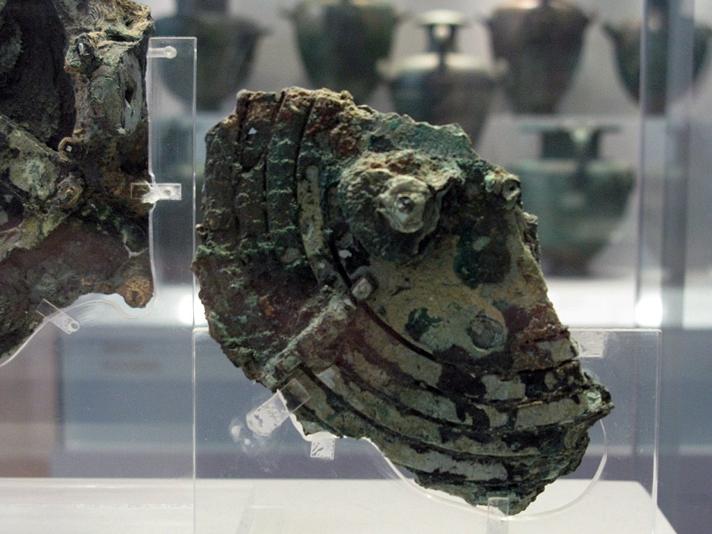 Close Up Photo of The Antikythera Mechanism, a Hellenistic astronomical computer