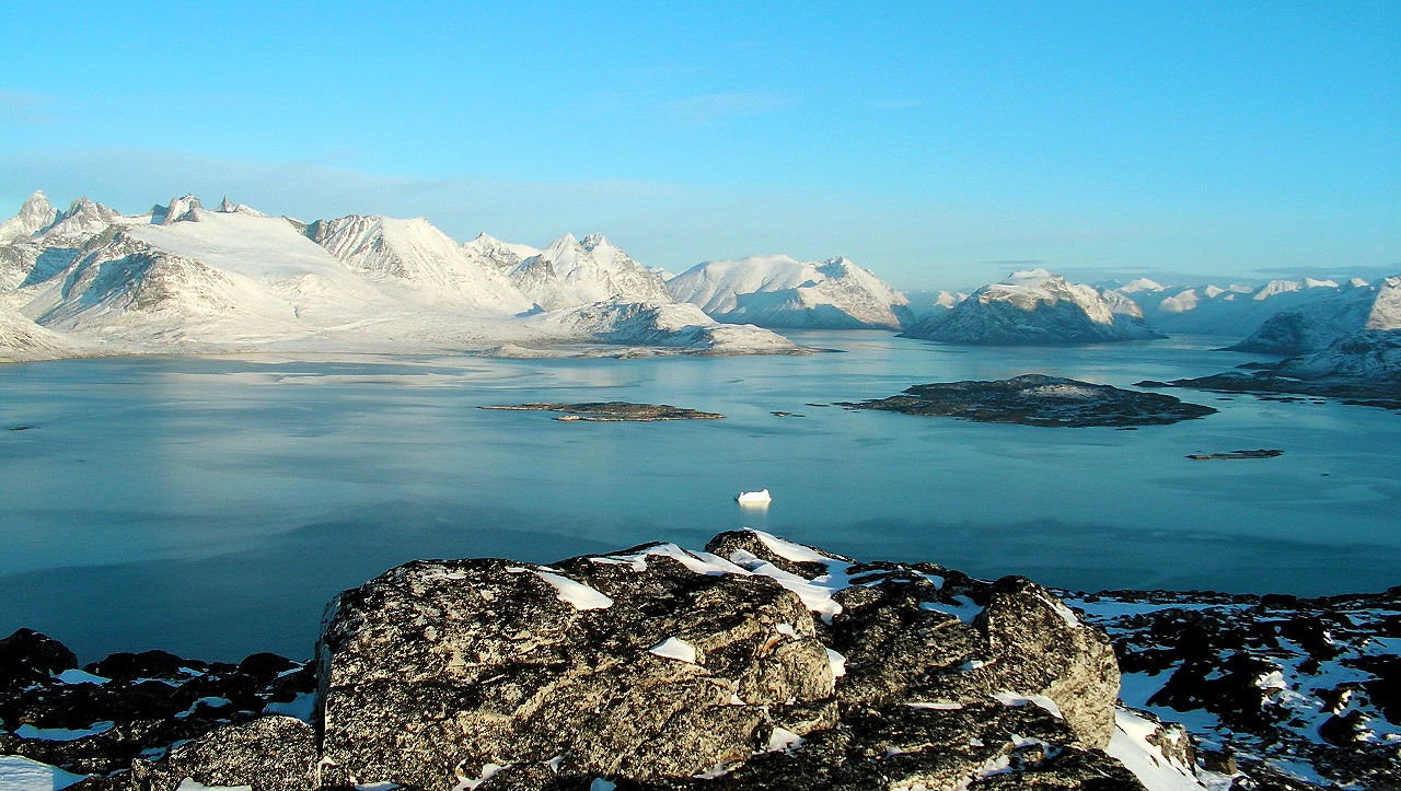 Scenery from Ravnefjeldet, Nanortalik (Southernmost part of Greenland)