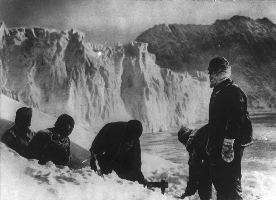 Shackleton's Expedition To The Antarctic Ice Hole
