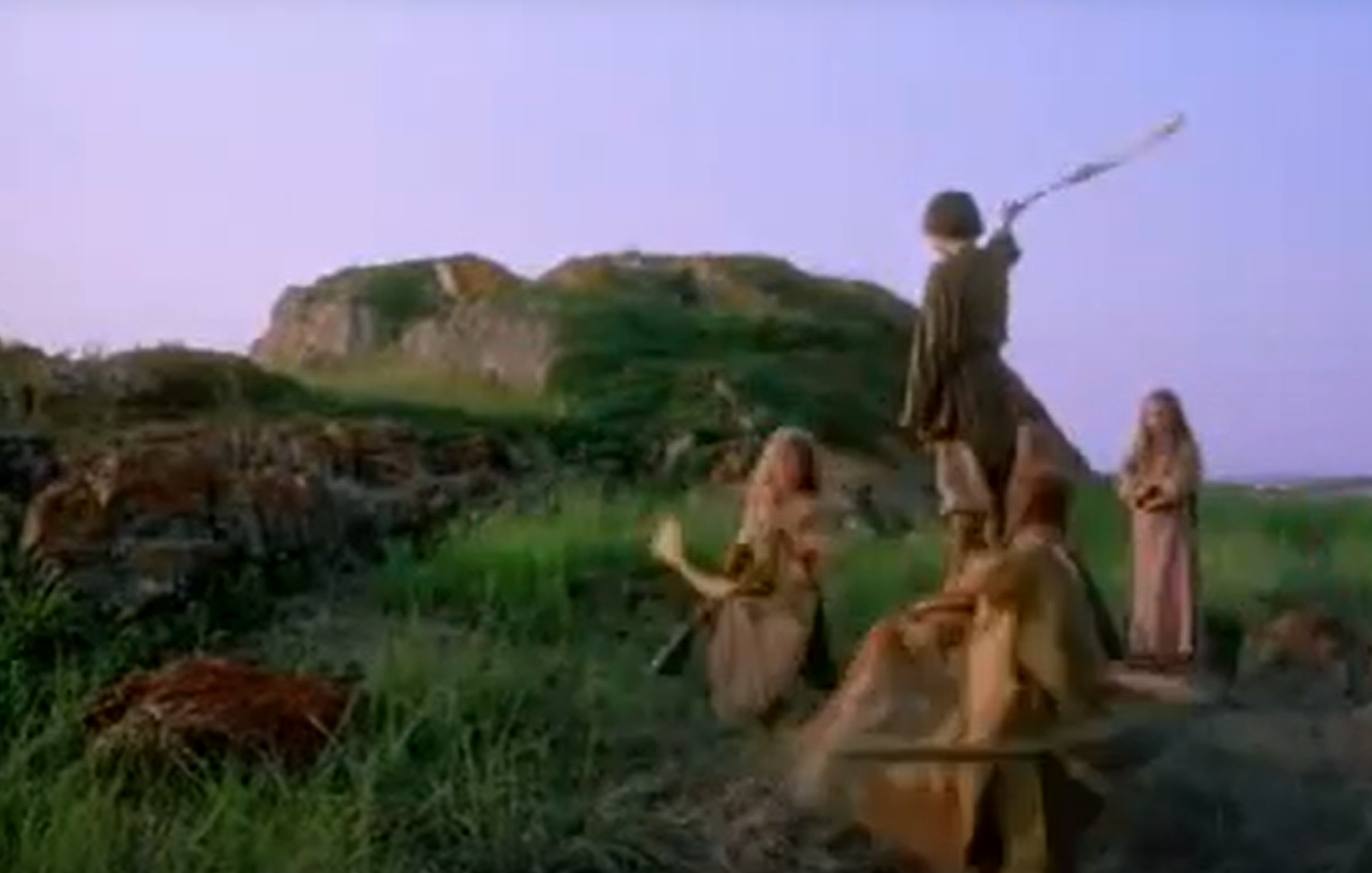 A screenshot from the short movie Vikings: Journey to New Worlds