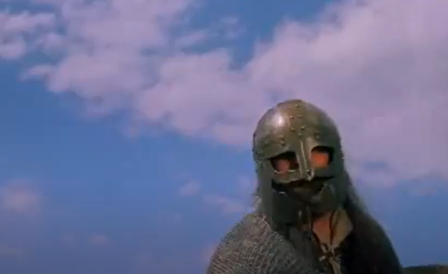 A screenshot from the short movie Vikings: Journey to New Worlds