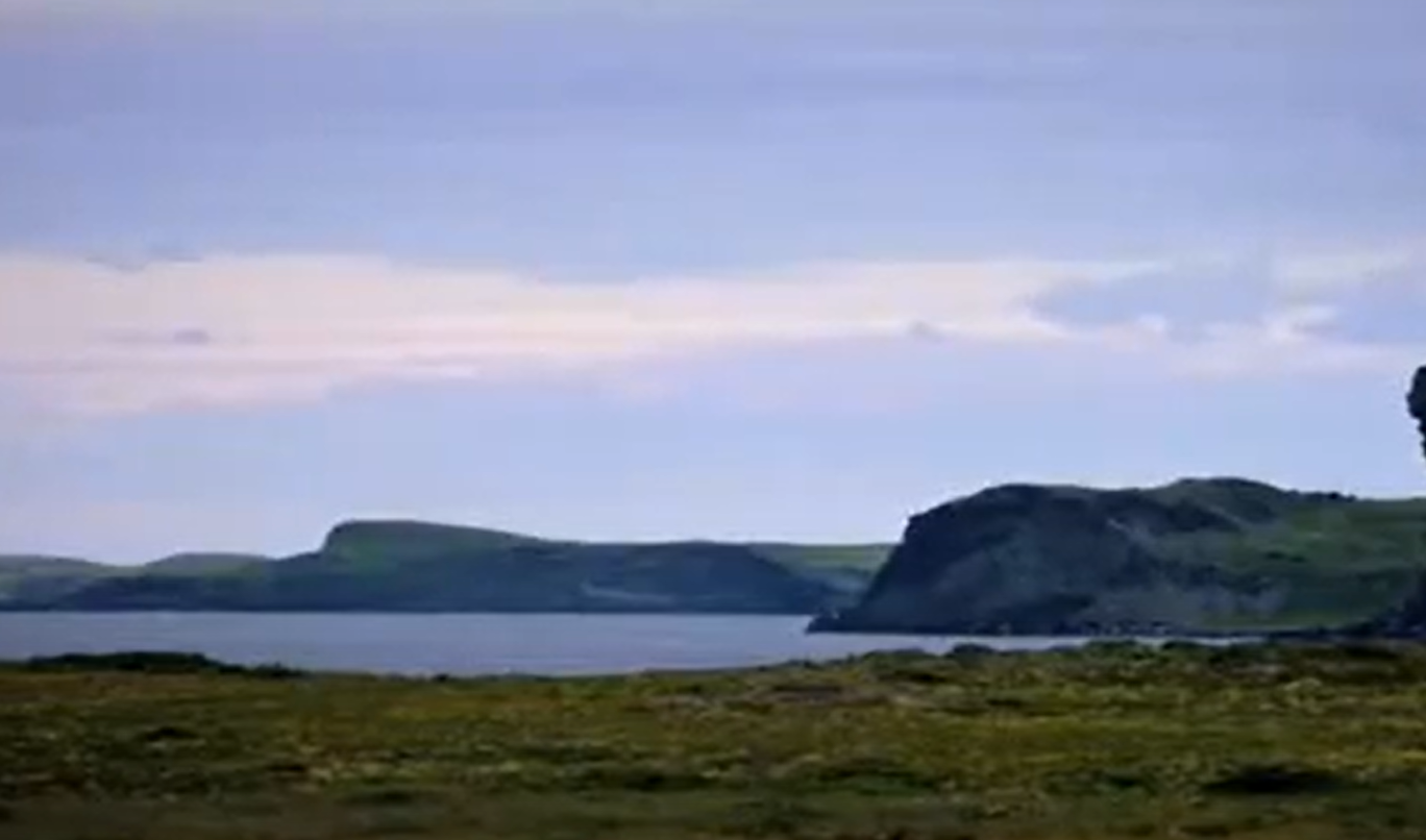 A screenshot from the short movie Vikings: Journey to New Worlds