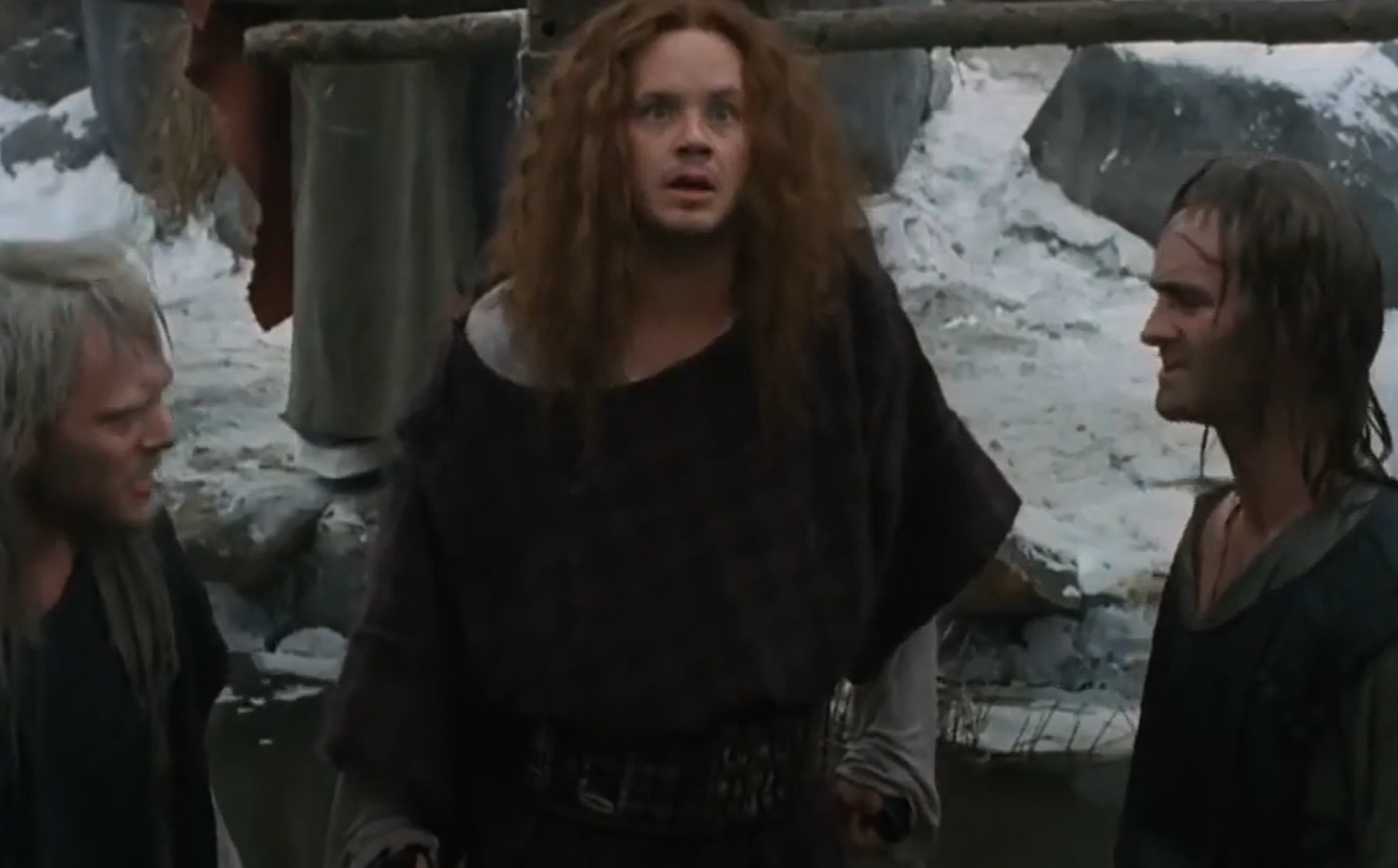 A screenshot of the movie Erik the Viking