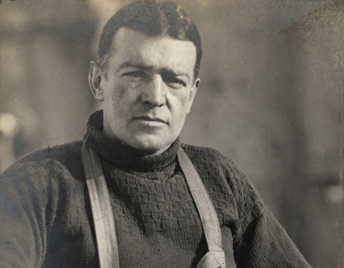 Sir Ernest Shackleton taken during the Imperial Trans-Antarctic Expedition