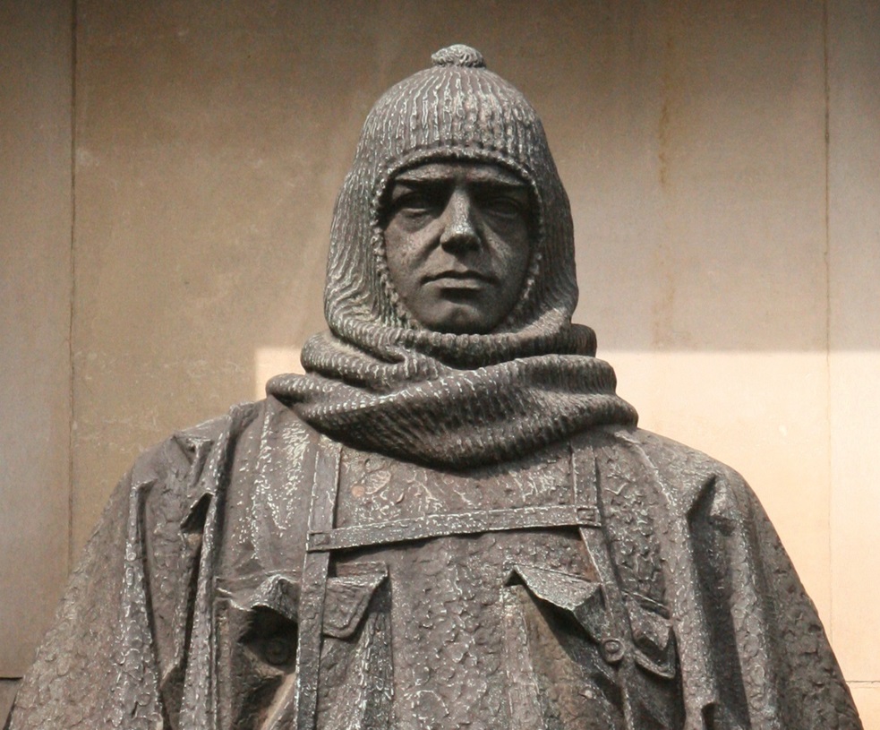 Statue of Ernest Shackleton, Exhibition Road, London