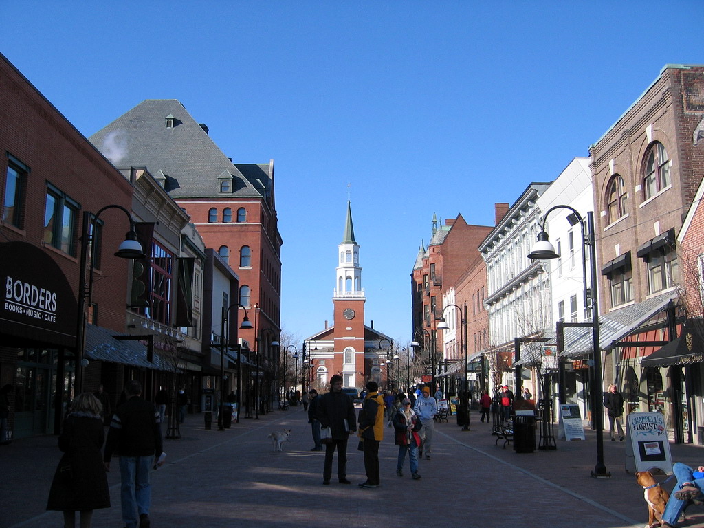 Church Street, Burlington, Vermont