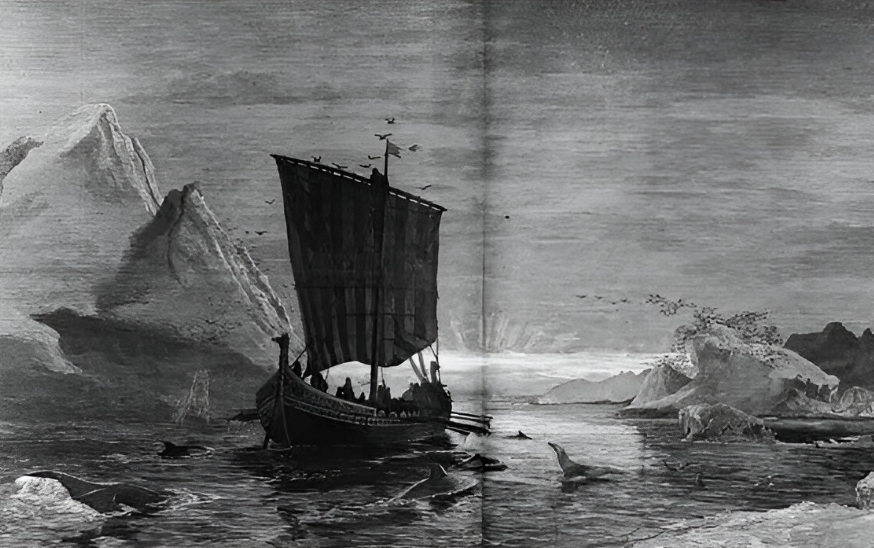 The discovery of Greenland wood engraving