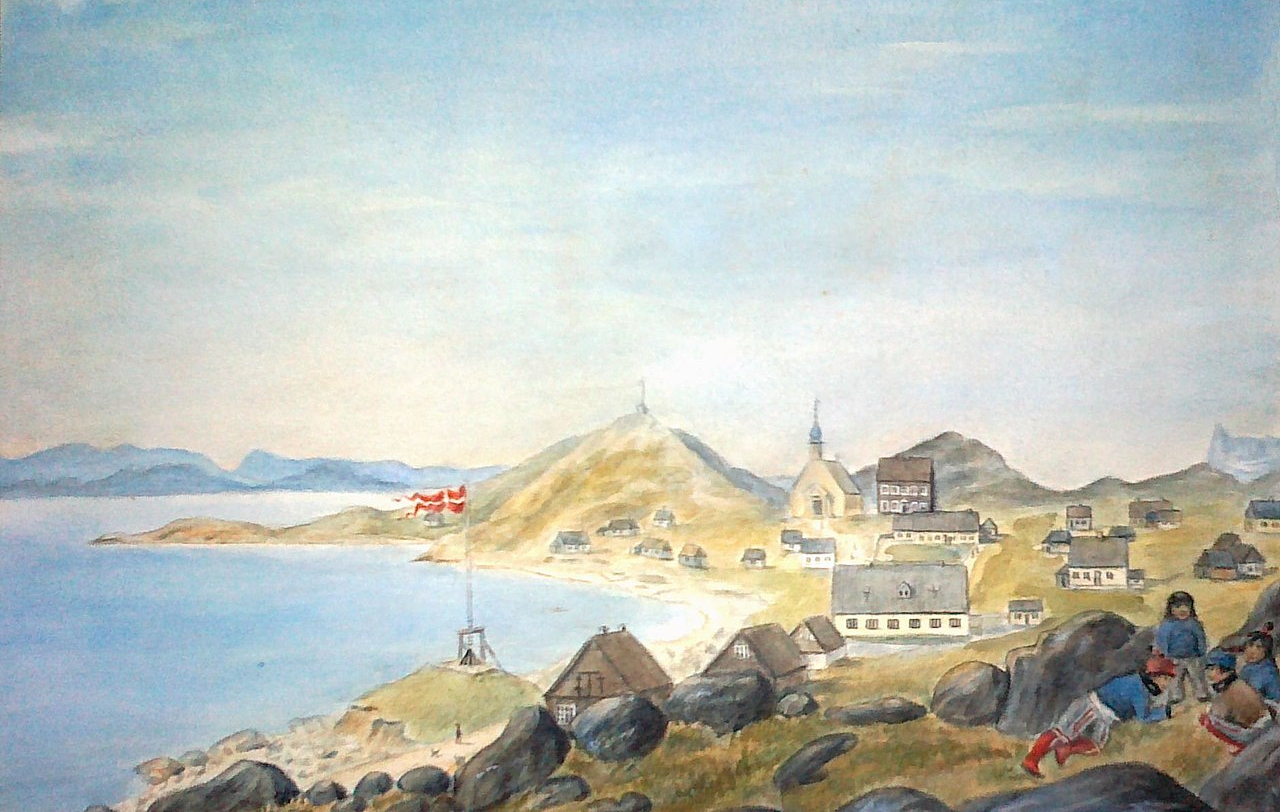 Greenlandic Children (Possibly Near Nuuk)