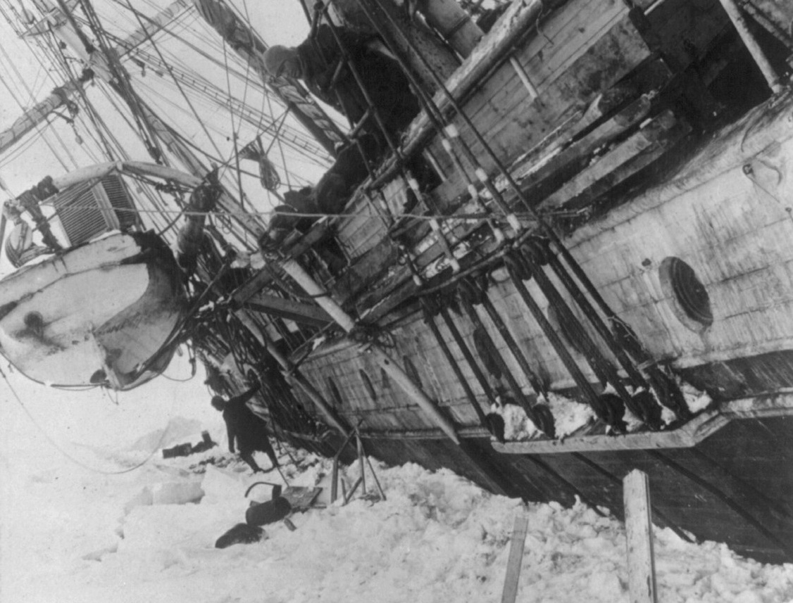 Shackleton's Expedition To The Antarctic Endurance For Two Months