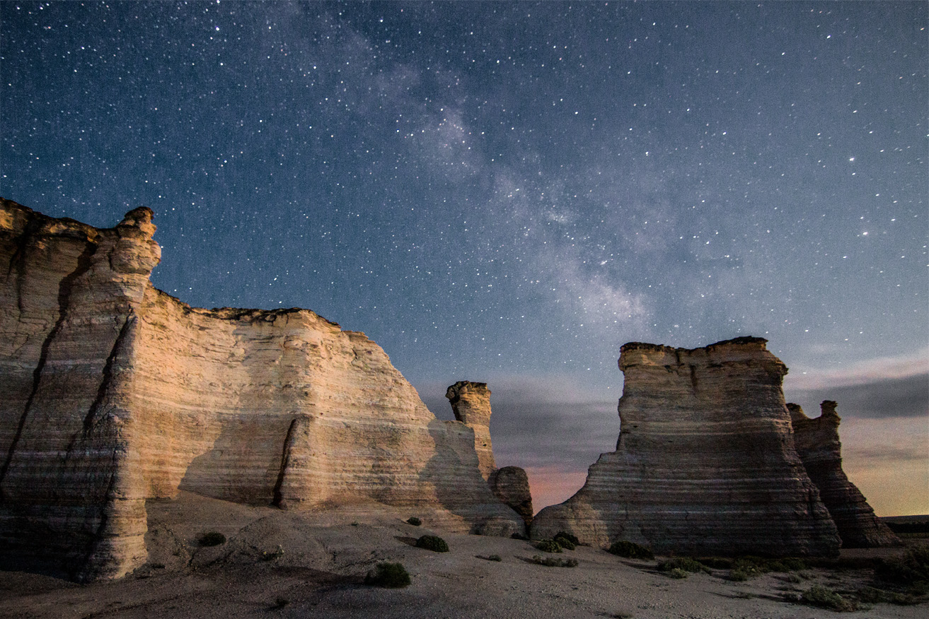  Monument Rocks, Kansas, USA