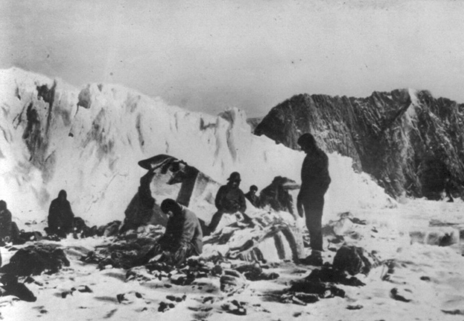 Shackleton's Expedition To The Antarctic On Elephant Island