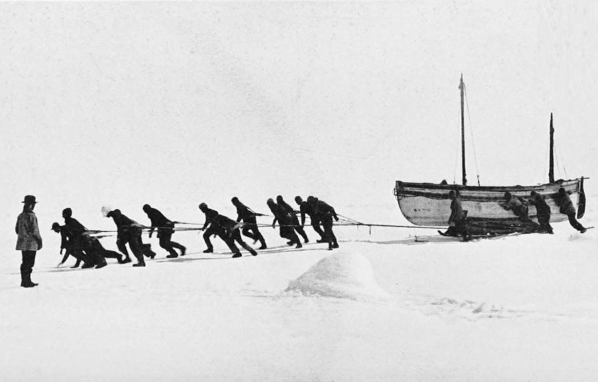 Relaying the James Caird - 1920
