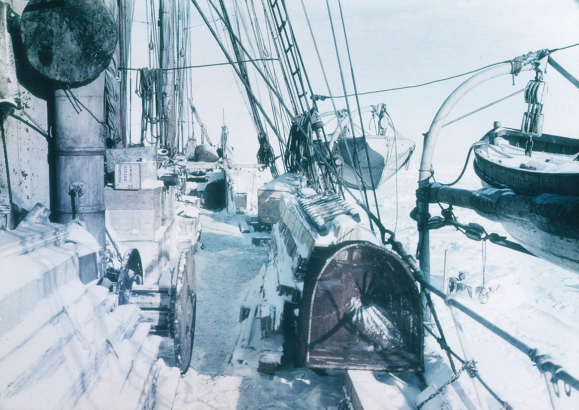 The Deck Of The 'Endurance', 1915