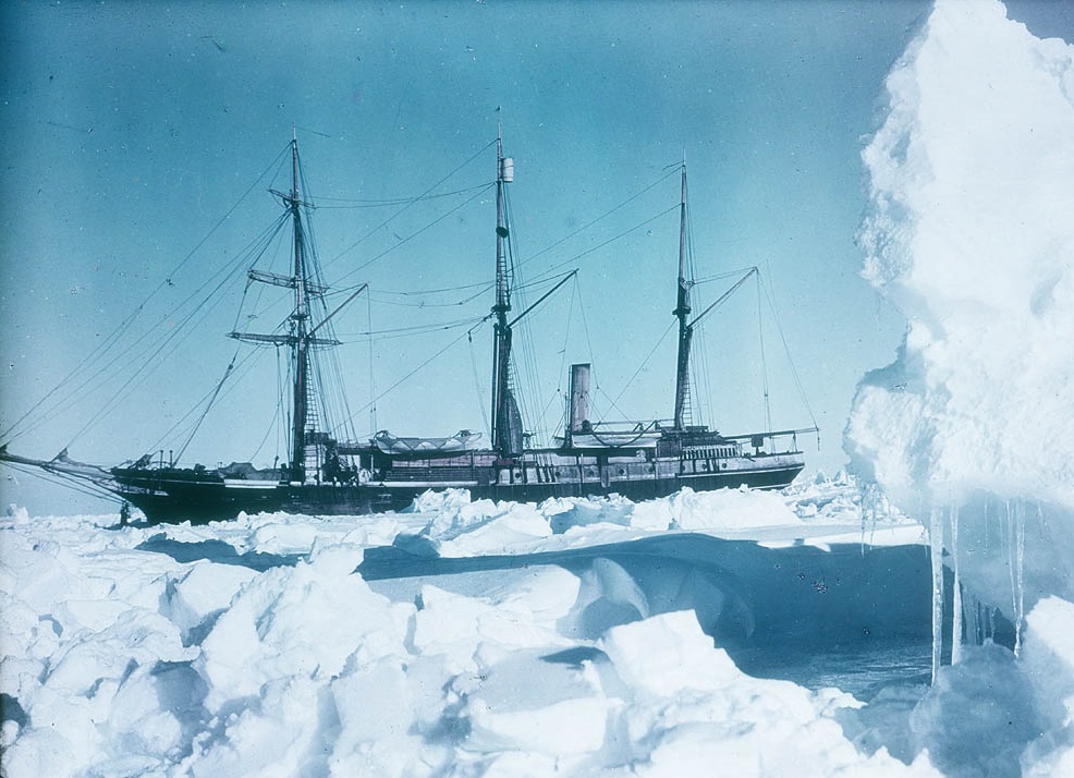 The 'Endurance' Frozen In - 1915