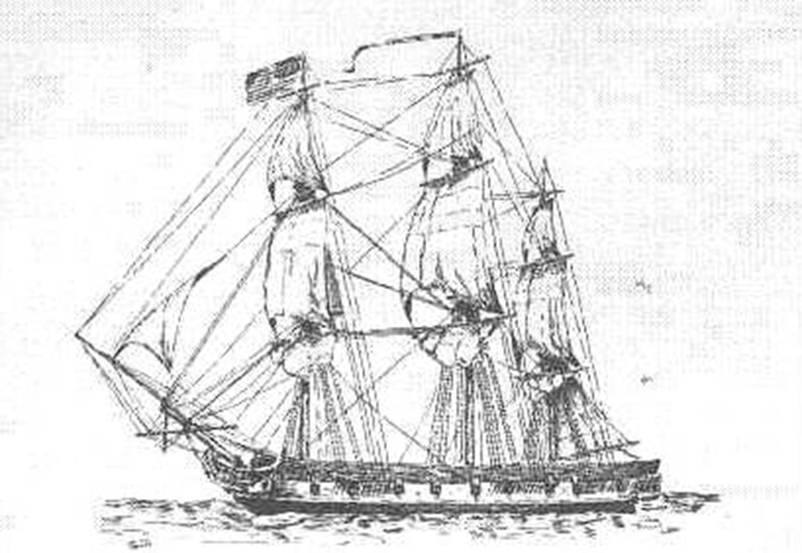 USS Wasp in 1814