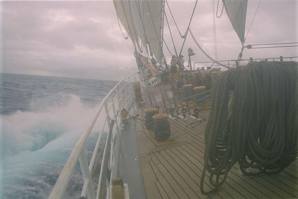 Pacific Ocean (Aug. 23)--The Coast Guard Cutter Eagle (WIX 327)