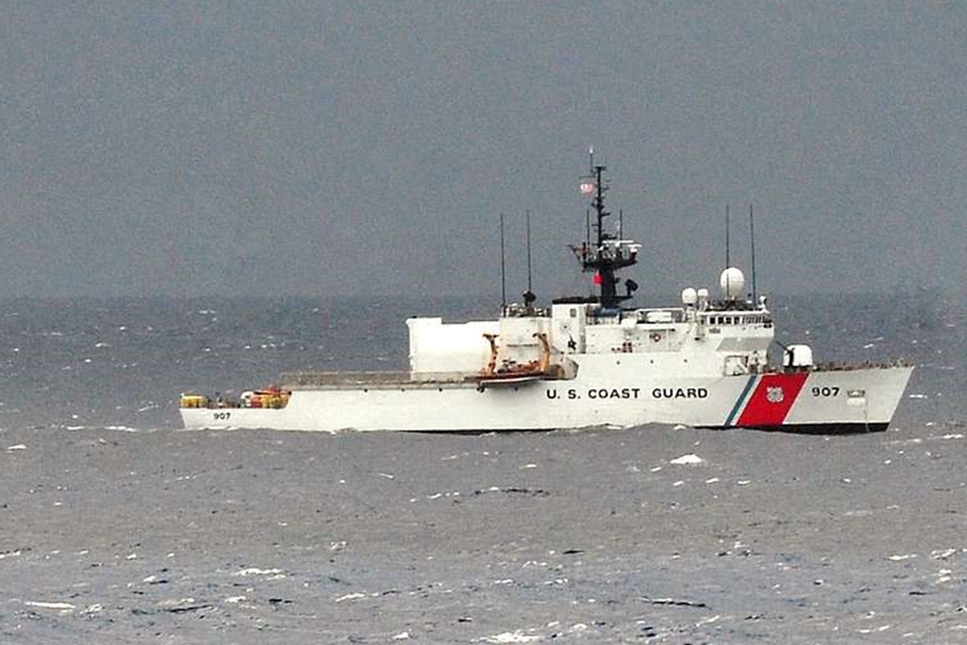 The U.S. Coast Guard cutter USCGC Escanaba - 2012