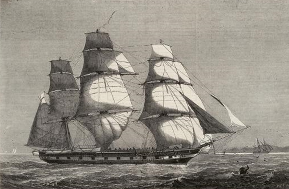 The Missing Training Ship, Hms 'Atlanta' - The Graphic 1880
