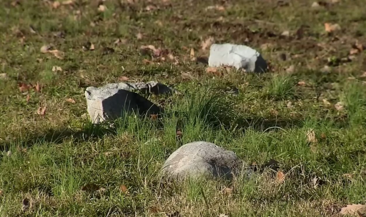 Graves of 28 enslaved people