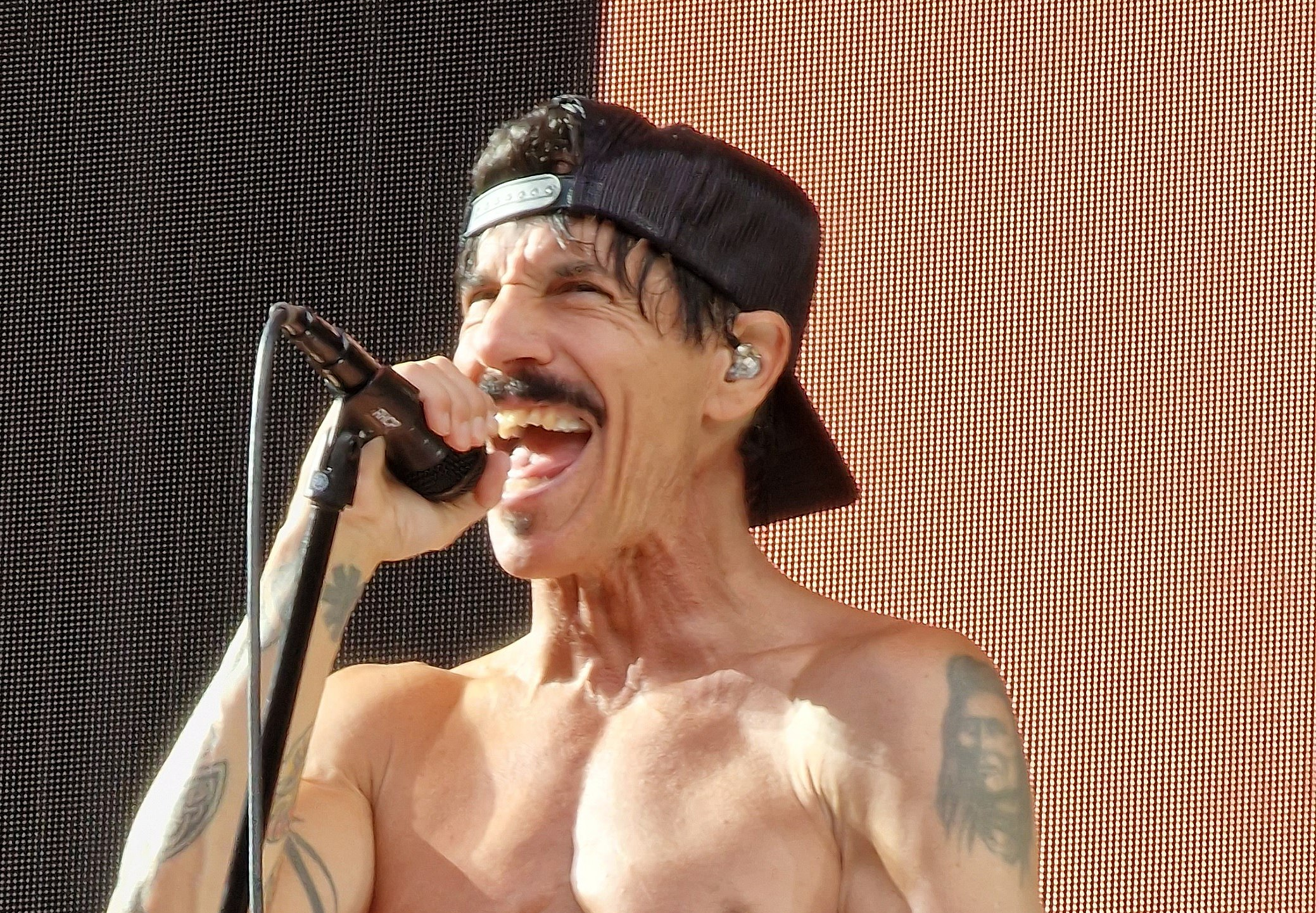 American musician Anthony Kiedis in 2022