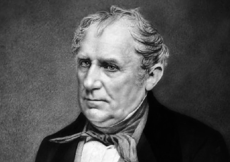 American writer James Fenimore Cooper