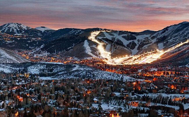 Overlooking Park City, Utah