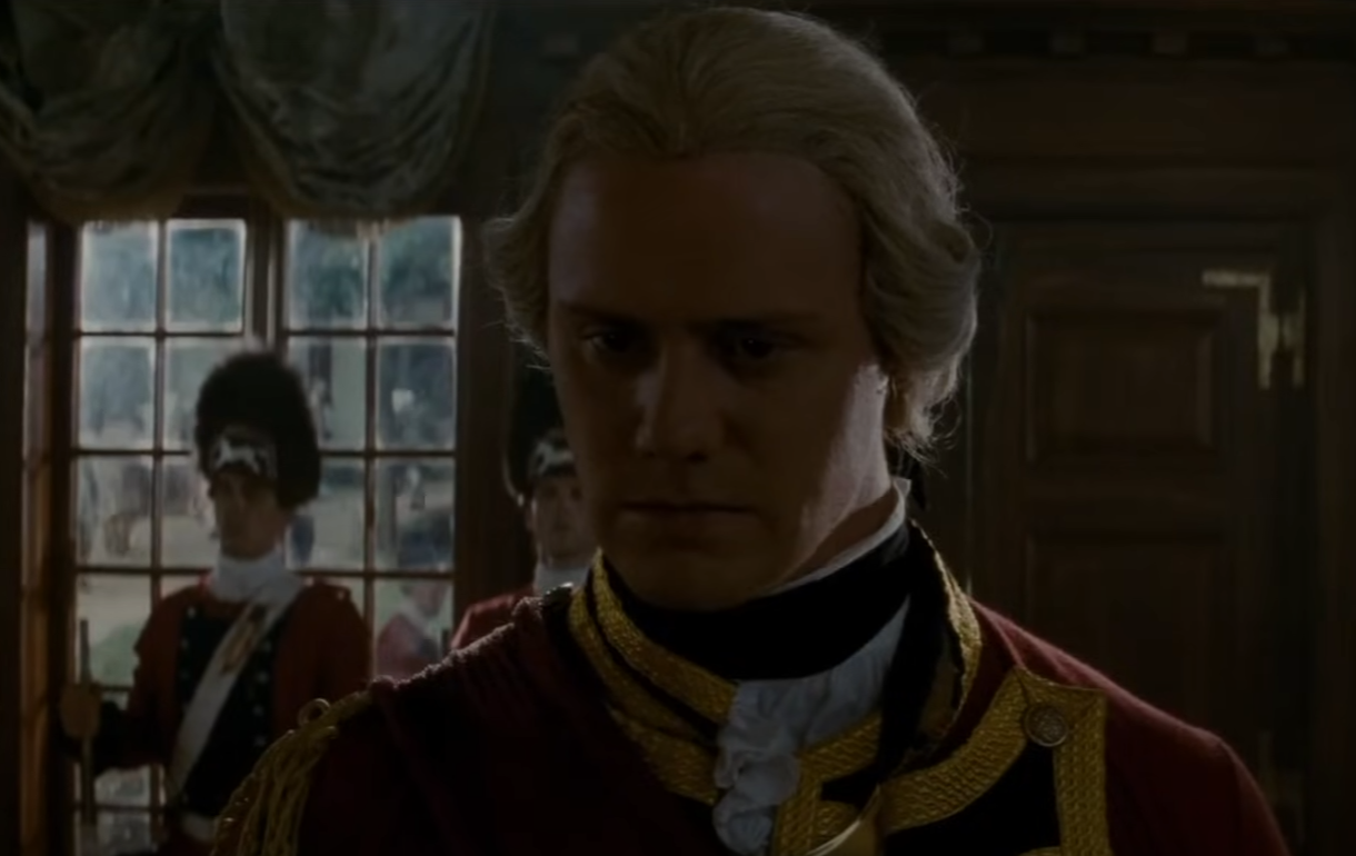 A screenshot from the movie The Last of the Mohicans