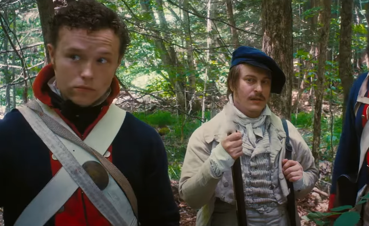 A screenshot from the movie Mohawk