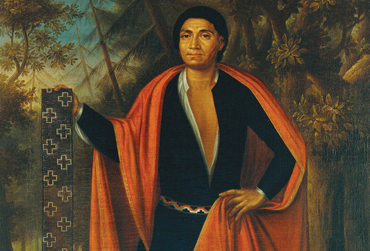 One of the Four Indian Kings Of The New World