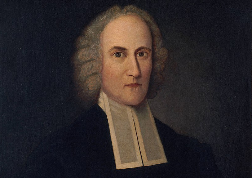 A portrait of The Reverend Jonathan Edwards