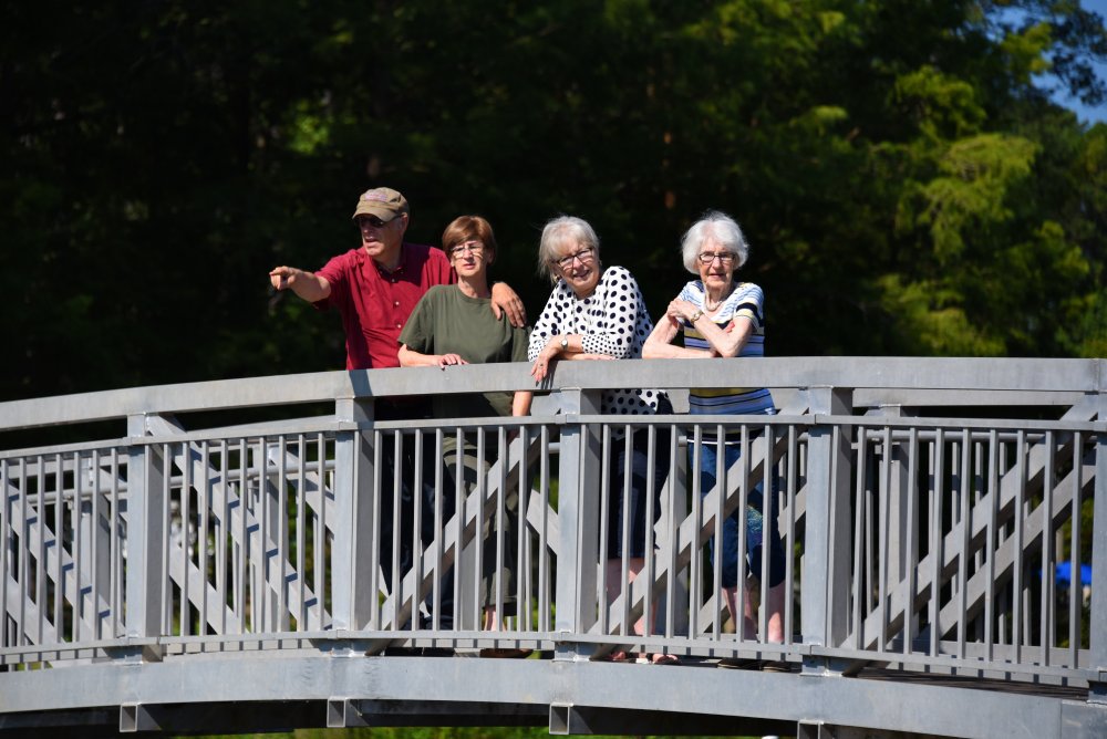 People Visiting White Oak Lake State Park in Arkansas