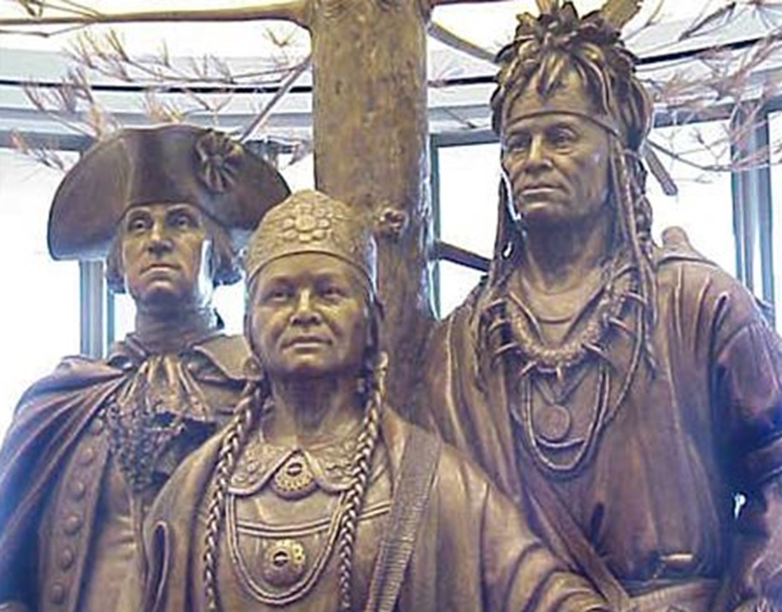 George Washington, Polly Cooper, and Chief Skenadore