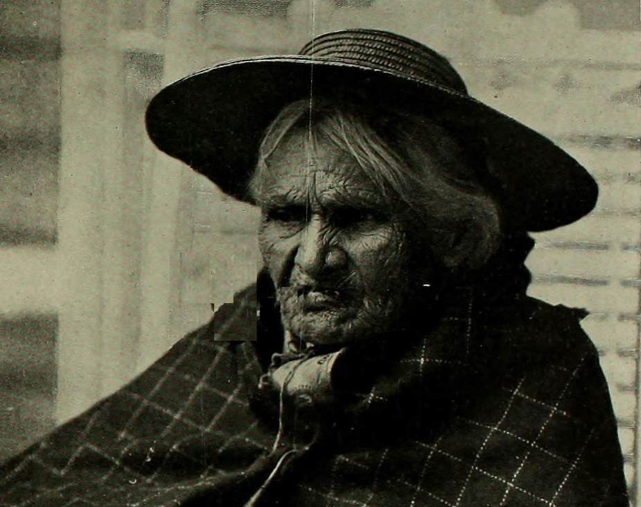 Eliza Stevens, elderly Iroquois woman