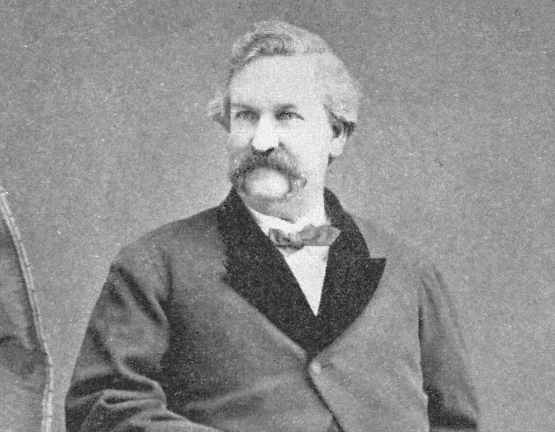 Portrait of actor and entomologist Henry 