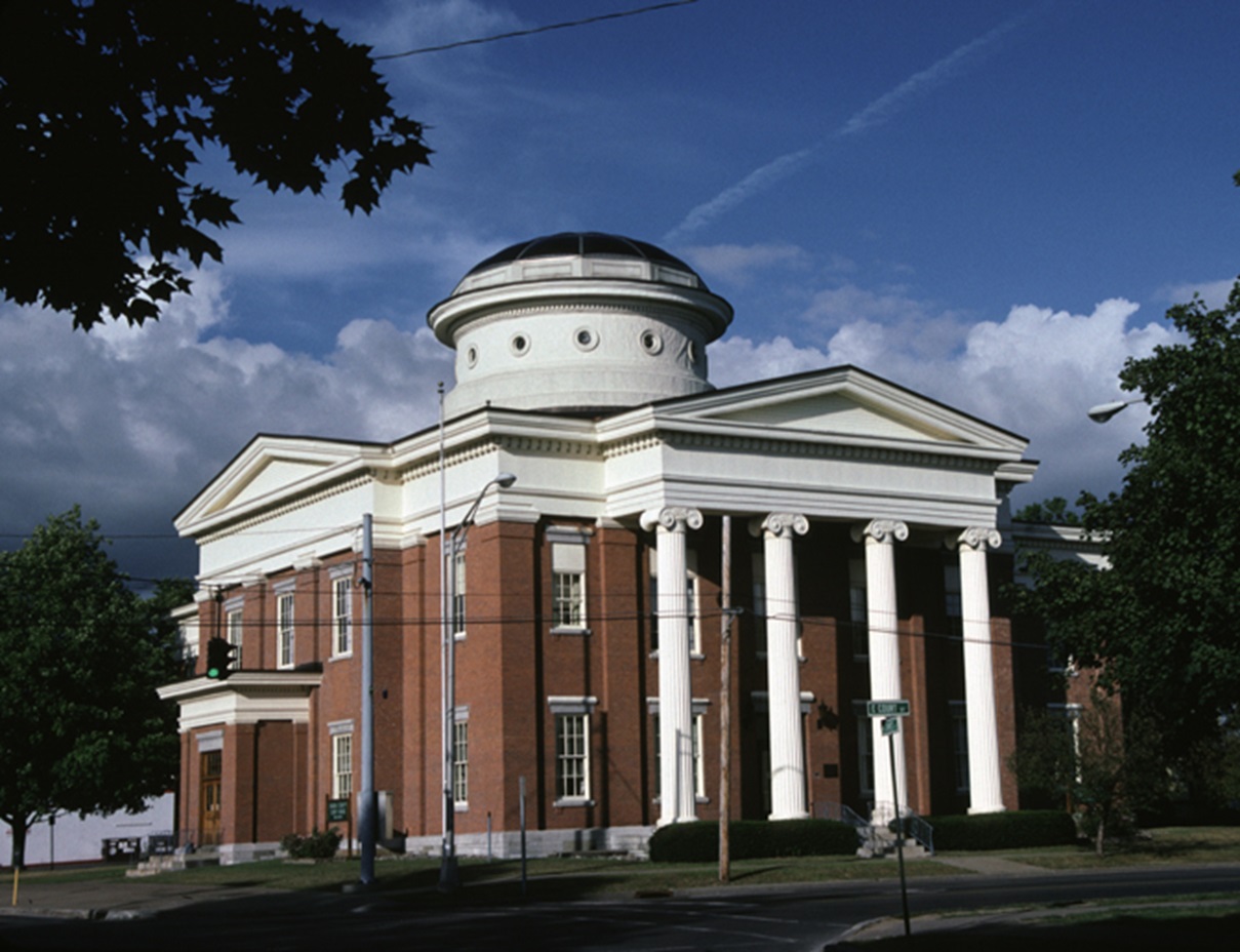 Photograph of the 1851 Oneida County Courthouse in Rome, New York.