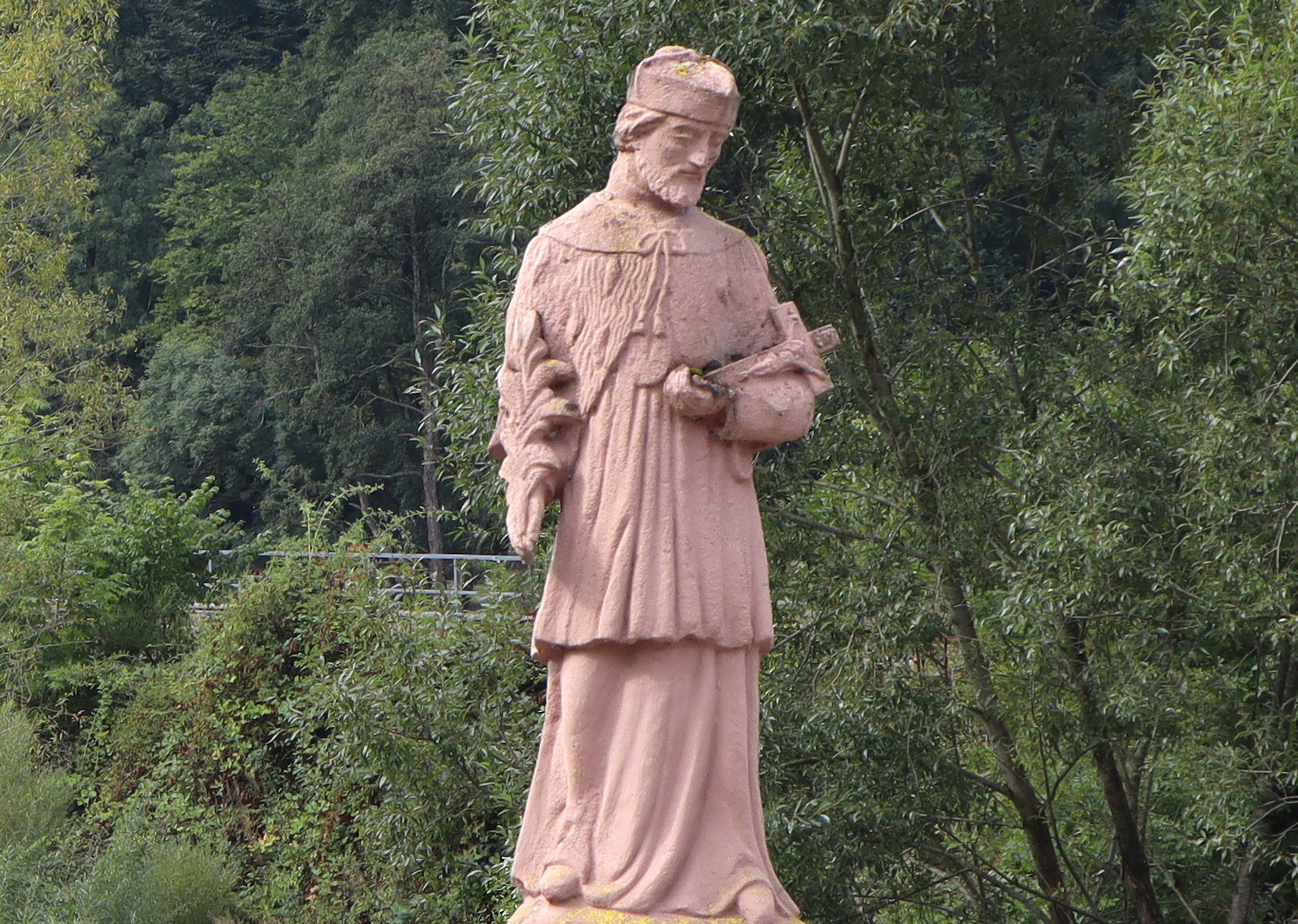 Statue of the patron of bridges John of Nepomuk