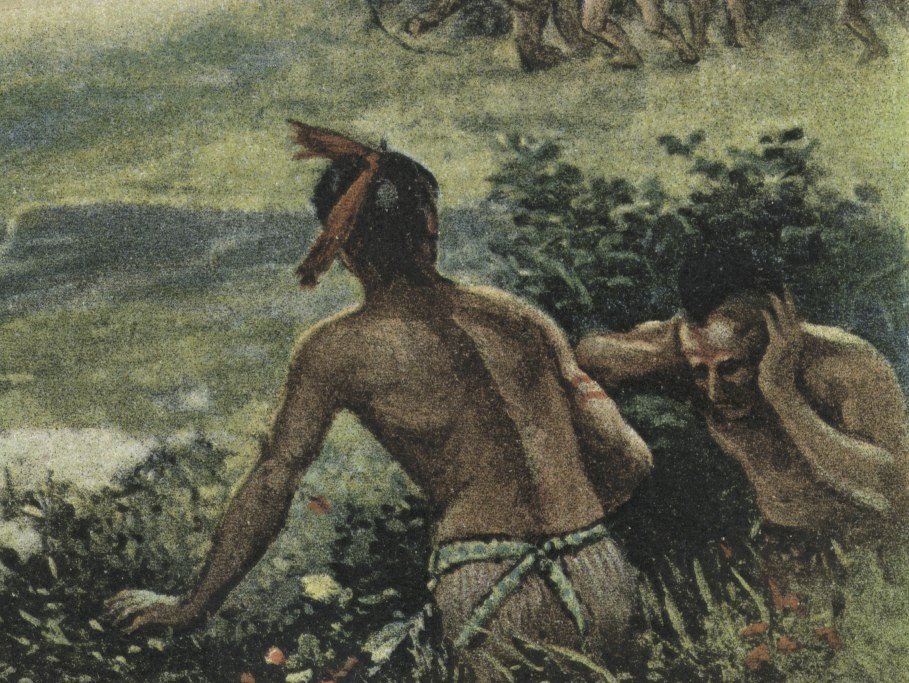 Champlain's Battle With The Iroquois