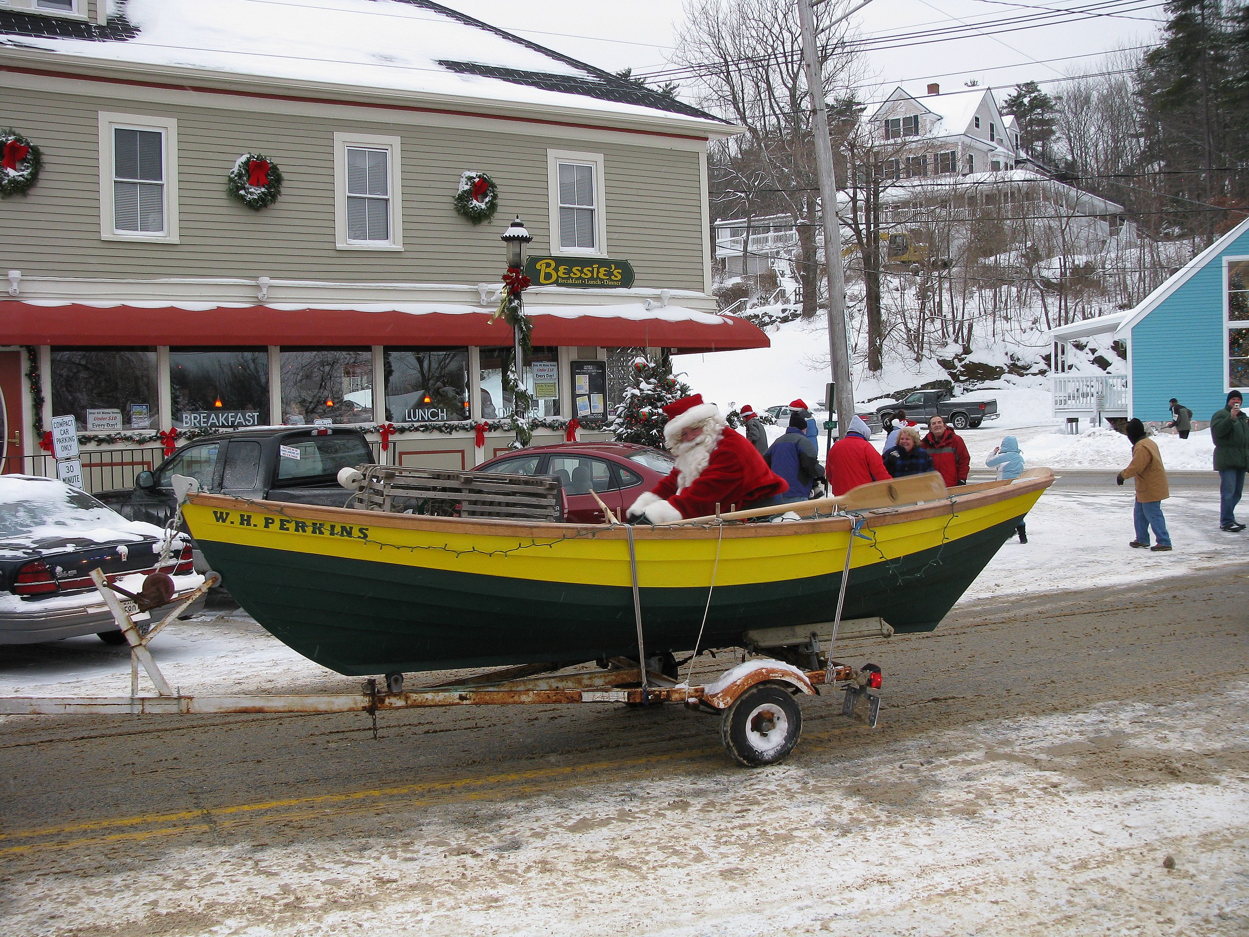 Christmas by the Sea Parade in Ogunquit, Maine 2008