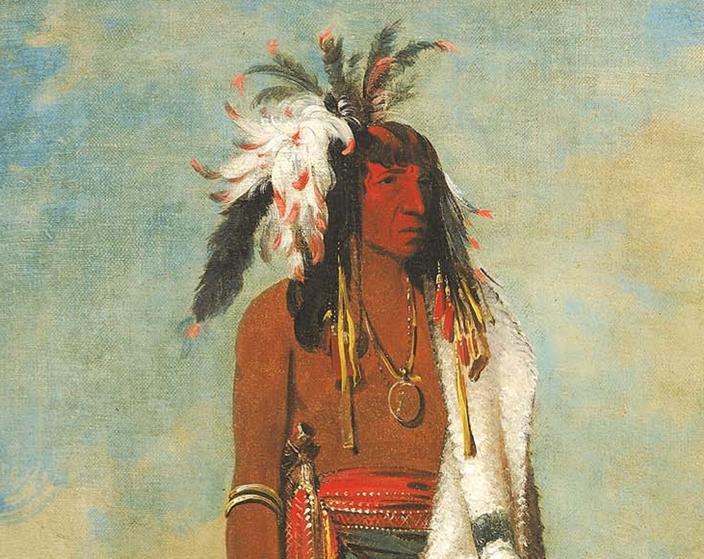 George Catlin - Nót-To-Way, A Chief