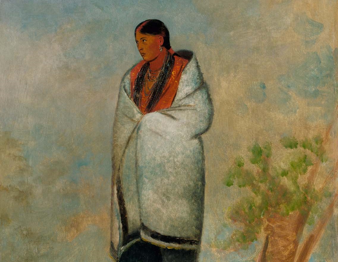 George Catlin - Indian Woman