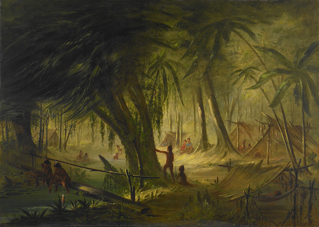 George Catlin, “Indian Encampment” 2007